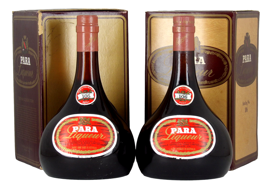 Seppelt Para Liqueur Port No.105/106 Old Liqueur Port (2x 750mL), SA.