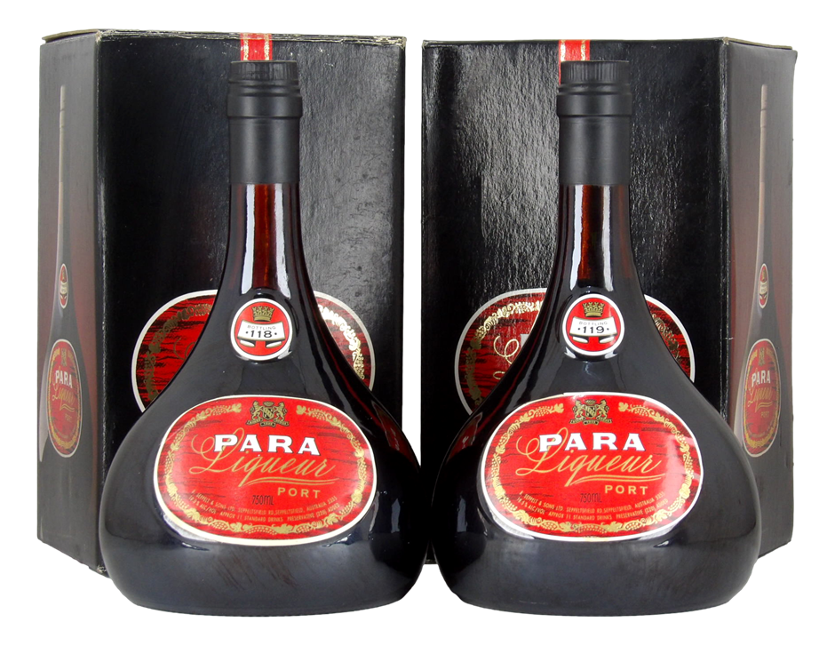 Seppelt Para Liqueur Port No.118/119 Old Liqueur Port (2x 750mL), SA.