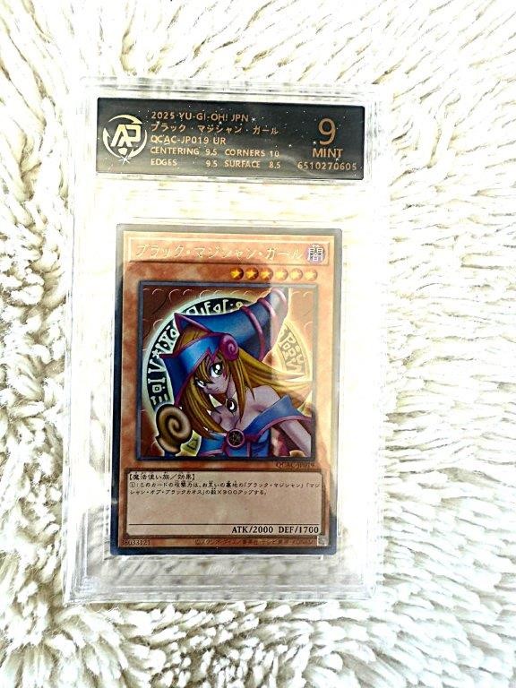 Dark Magician Girl QCAC-JP019 UR JPN RPA 9 Mint Graded Slab