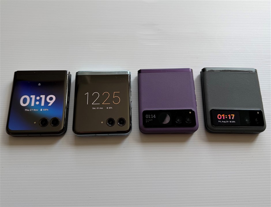 Motorola RAZR 40 Ultra 5G / RAZR 40 5G 256Gb - For Parts (Lot of 4)