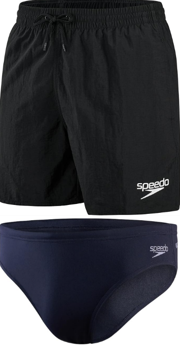 BUNDLE: Speedo Eco Endurance+ 7cm Men's Swim Briefs (1-Pack) X Speedo Mens