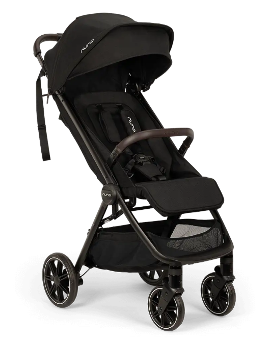 Nuna TRVL lx Stroller | Compact & Luxe. Caviar