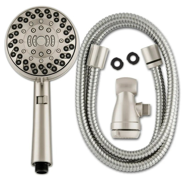 WATERPIK Dual PowerPulse Massage Hand Held Shower Head. NB: Used, not in or