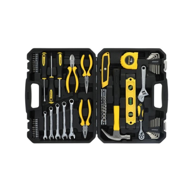 STANLEY 61pc Hand Tool Set. NB: Minor use.