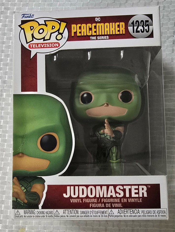 1235 JUDOMASTER, DC PEACE MAKER THE SERIES, FUNKO POP