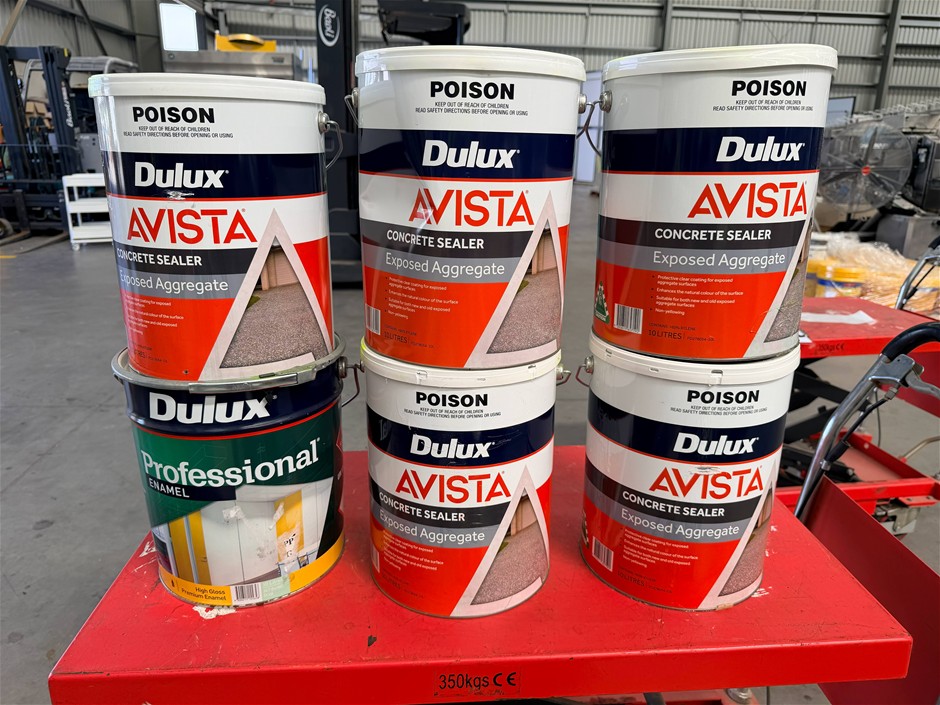 Assorted 10L Tins of Paint