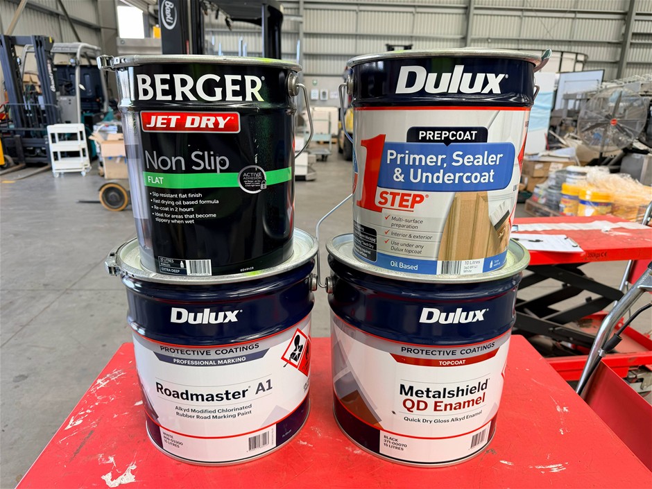 Assorted 10L Tins of Paint