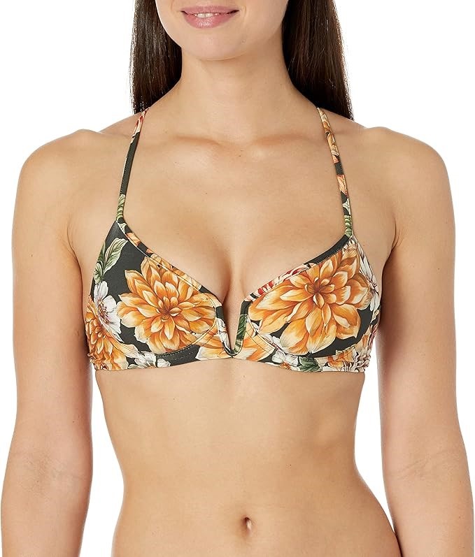 MAAJI Women's Classic Bikini Top, Black, X-Large US. RRP: 77USD. Buyers No