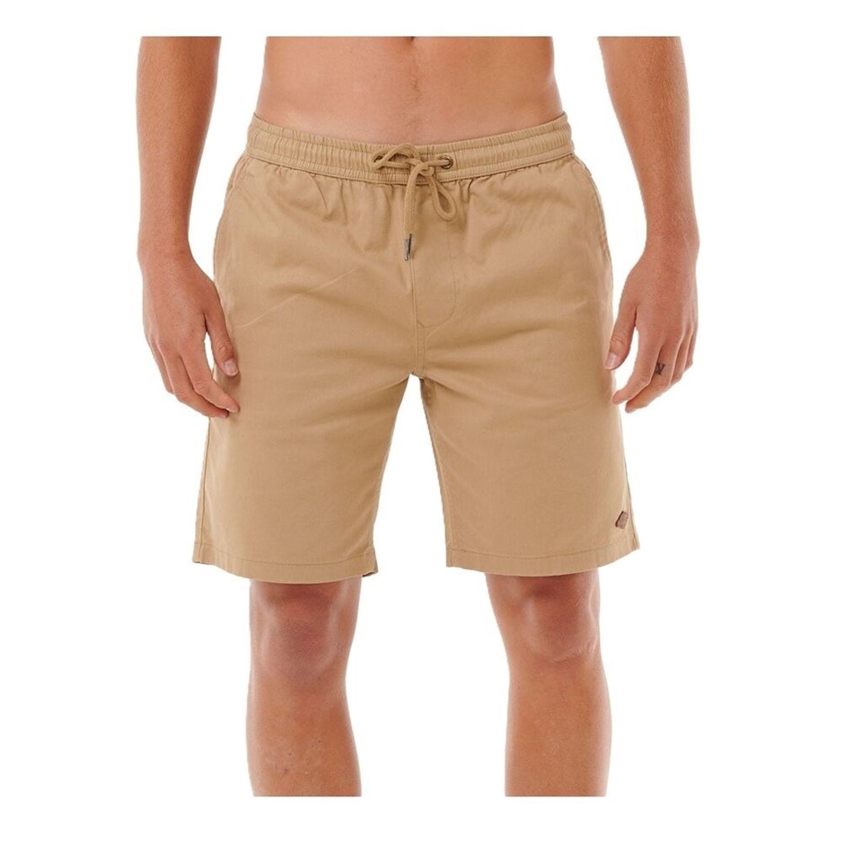 RIP CURL Men's Classic Surf 19" Volley Shorts, Size XS, Khaki. RRP: $69.99.