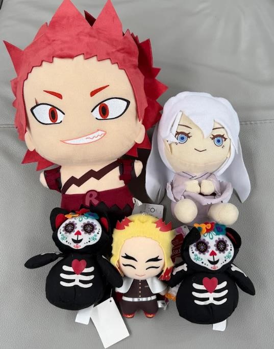 PLUSHIE BUNDLE: BANPRESTO My Hero Academia Big Mascot Plush x BANPRESTO Dem