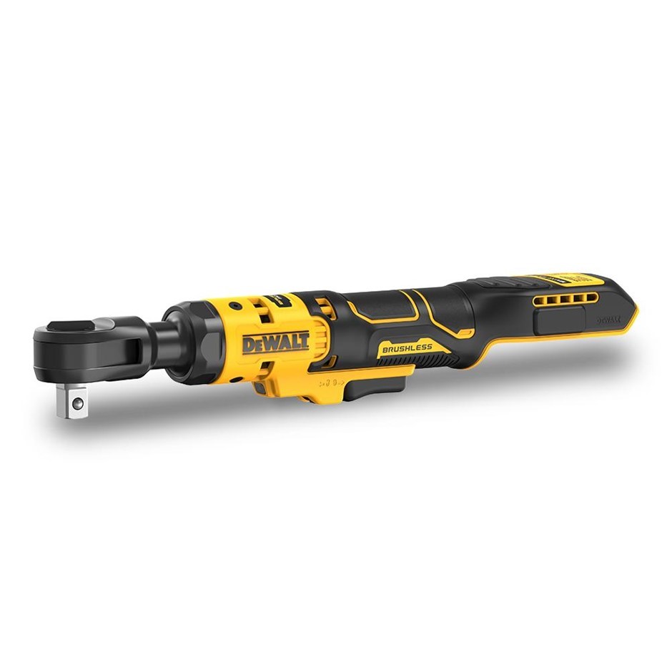 DeWALT 18V Brushless 1/2" Ratchet Wrench - Skin Only. NB: Has been use & No