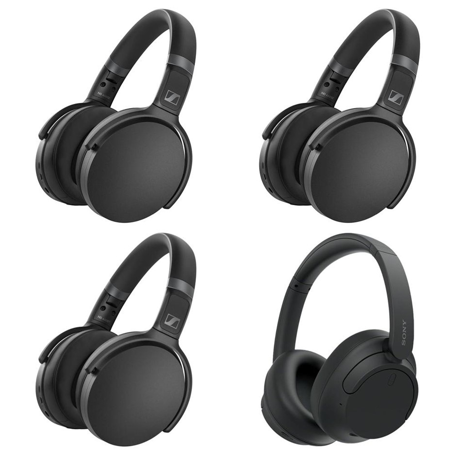 4 x Assorted Wireless Headphones. 2 x SENNHEISER HD 450SE. 1 x SENNHEISER H