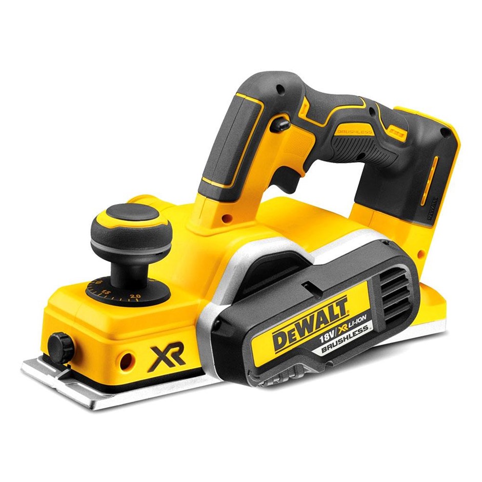 DeWALT 18V XR Li-ion Cordless Brushless Planer, Skin Only. NB: Has been use