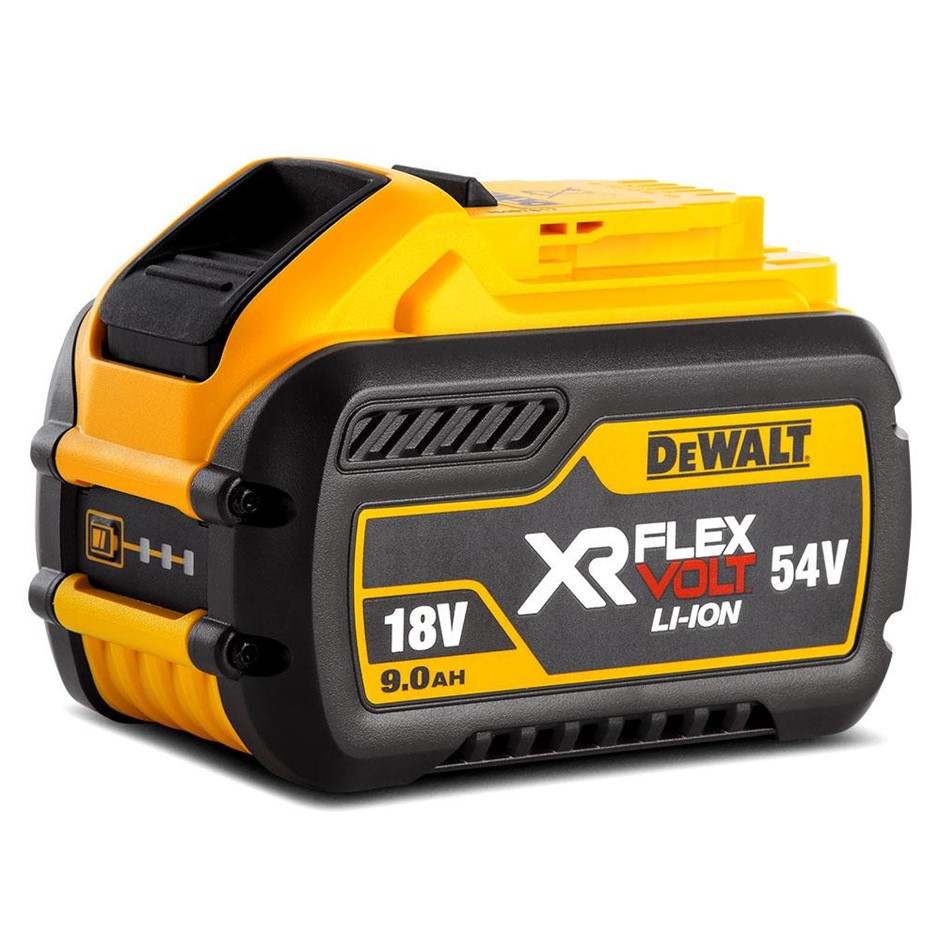 DeWALT 18V-54V 9.0Ah Flexvolt Li-Ion Battery. NB: Has been use & Not in Ori