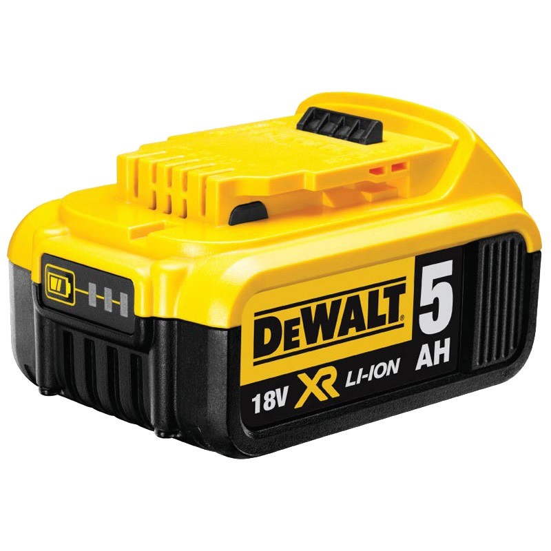 DeWALT 18V 5.0Ah XR Li-Ion Cordless Slide Battery. NB: Minor use & Not in O