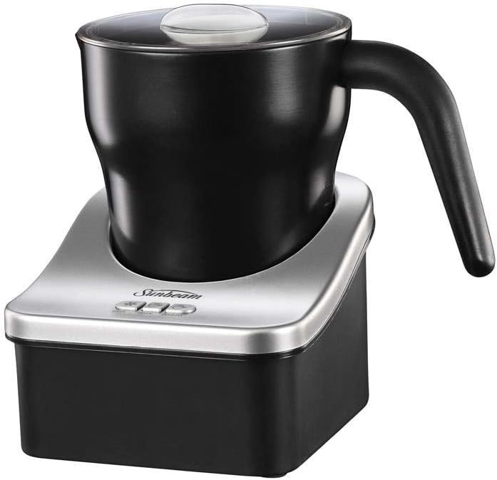 SUNBEAM Cafe Creamy Automatic Milk Frother, 250mL Capacity, EM0180, Black.