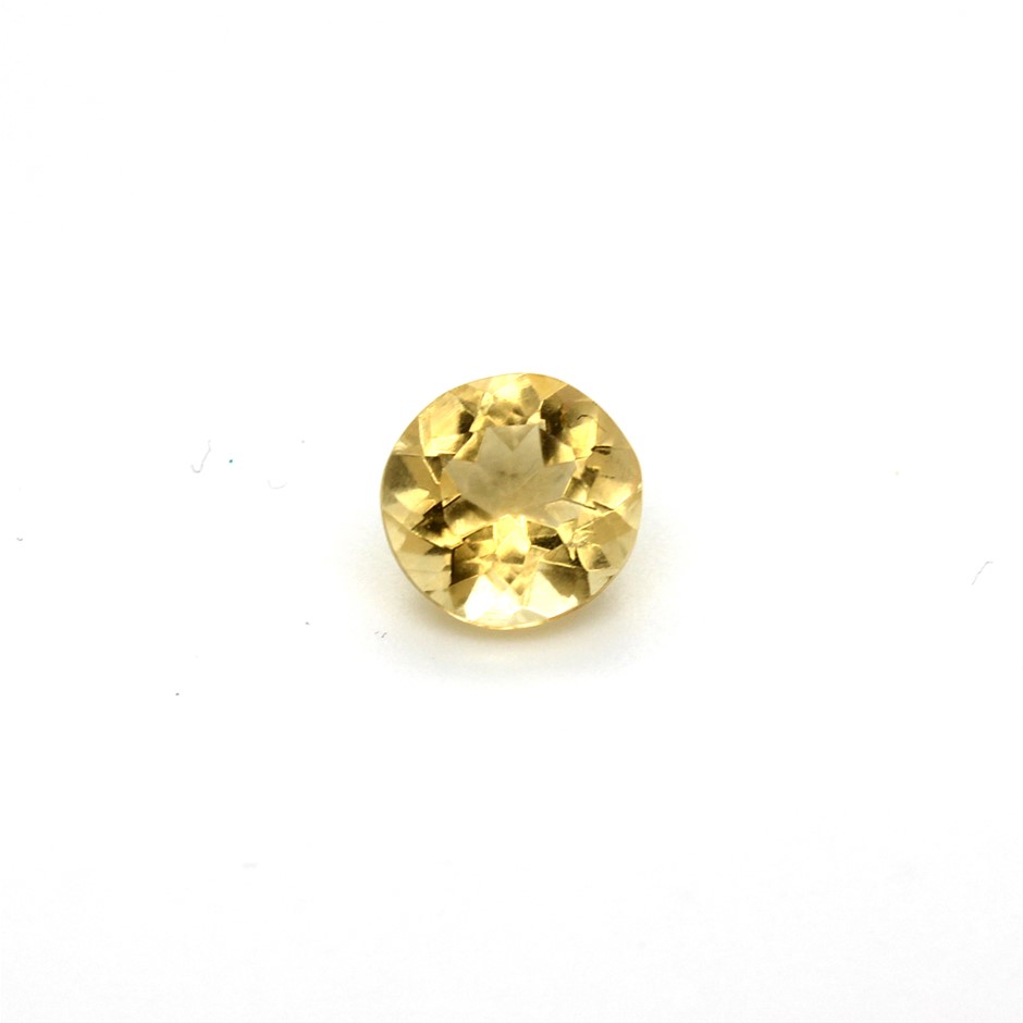 1.94 Ct Round Citrine Gemstone