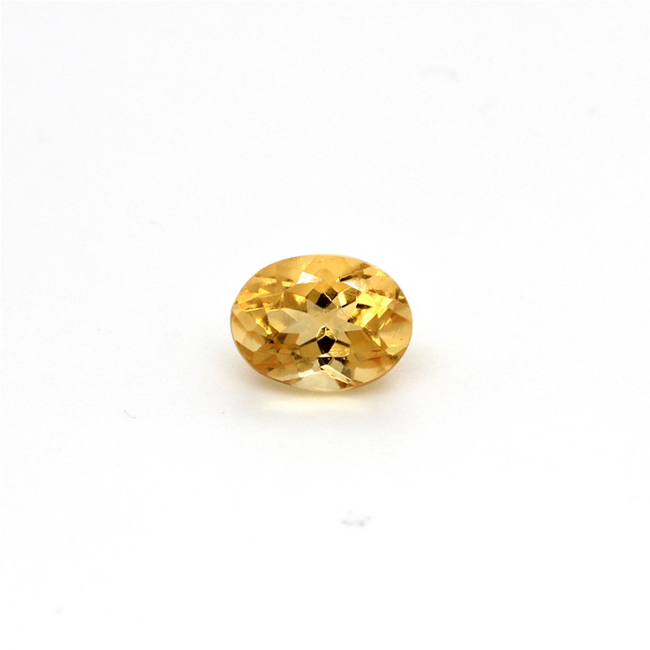 1.85 Ct Oval Citrine Gemstone