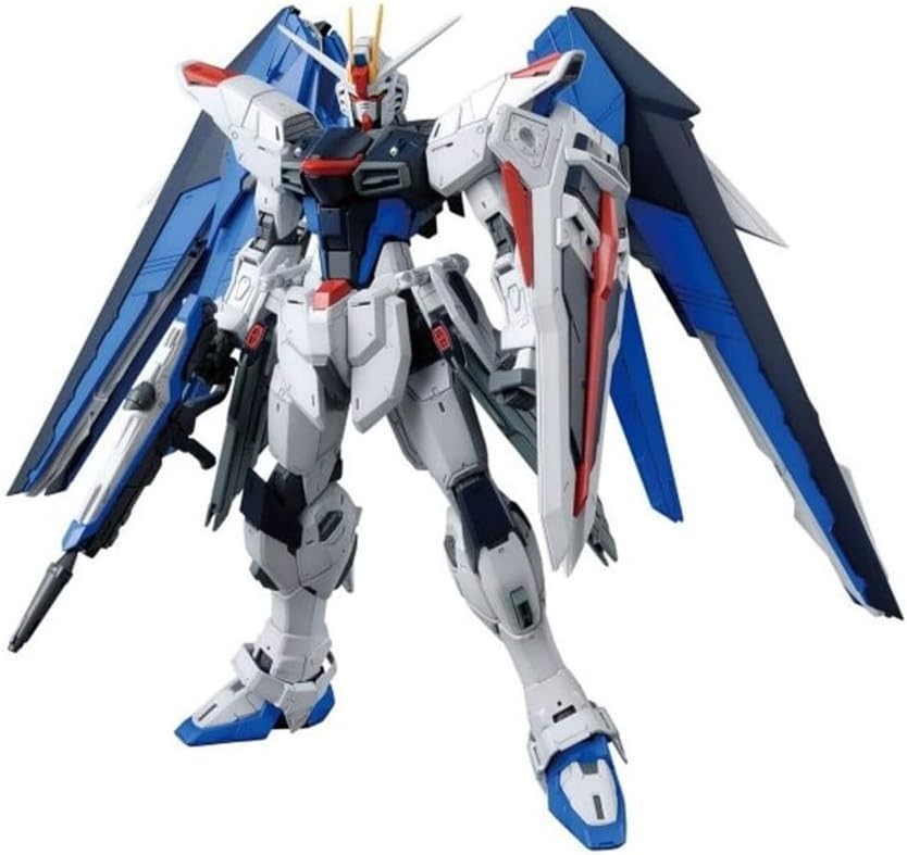 BANDAI HOBBY MG 1/100 Freedom Gundam Ver 2.0 Model Kit. NB: Damaged outer b