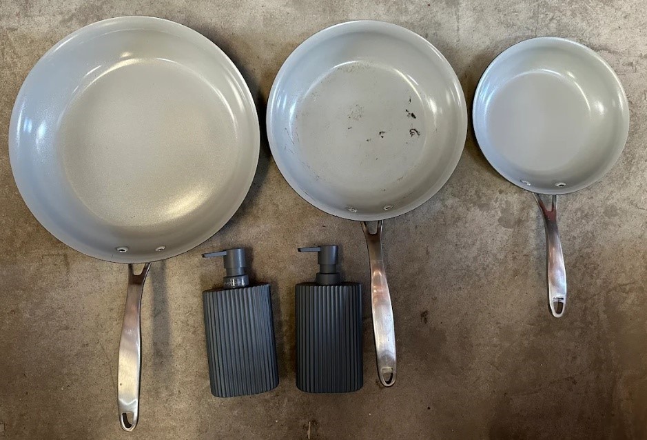 KITCHEN & HOME BUNDLE: TRAMONTINA Induction 3-Piece Pan Set + 2X Hand Wash