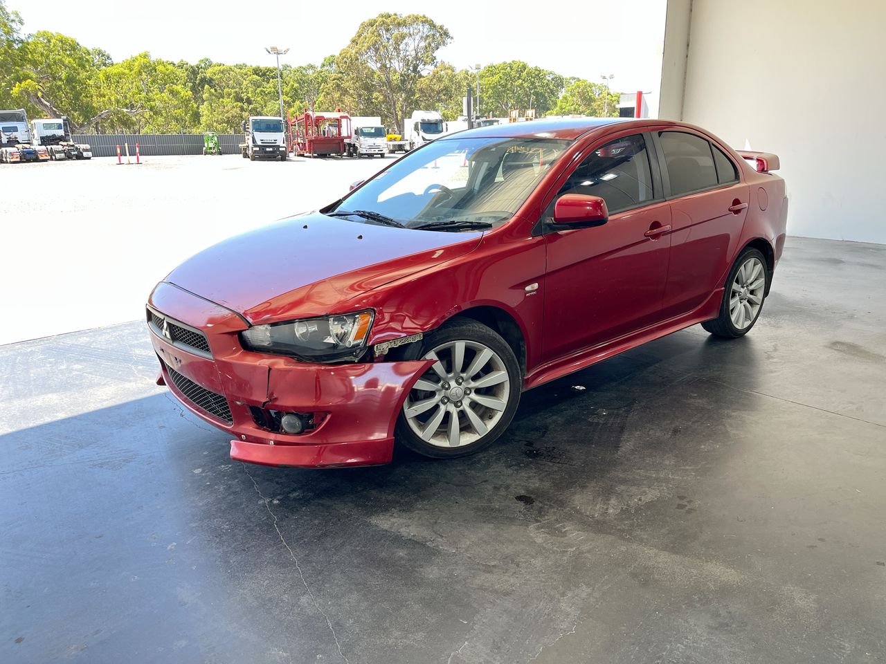 2008 Mitsubishi Lancer VRX CJ Manual Sedan Auction (0001-21063391 ...