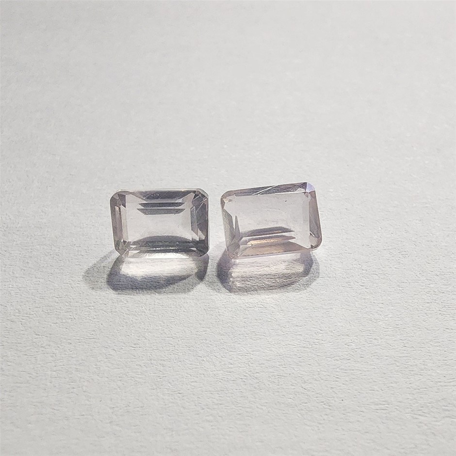 2 Pcs Black Onyx Gemstone