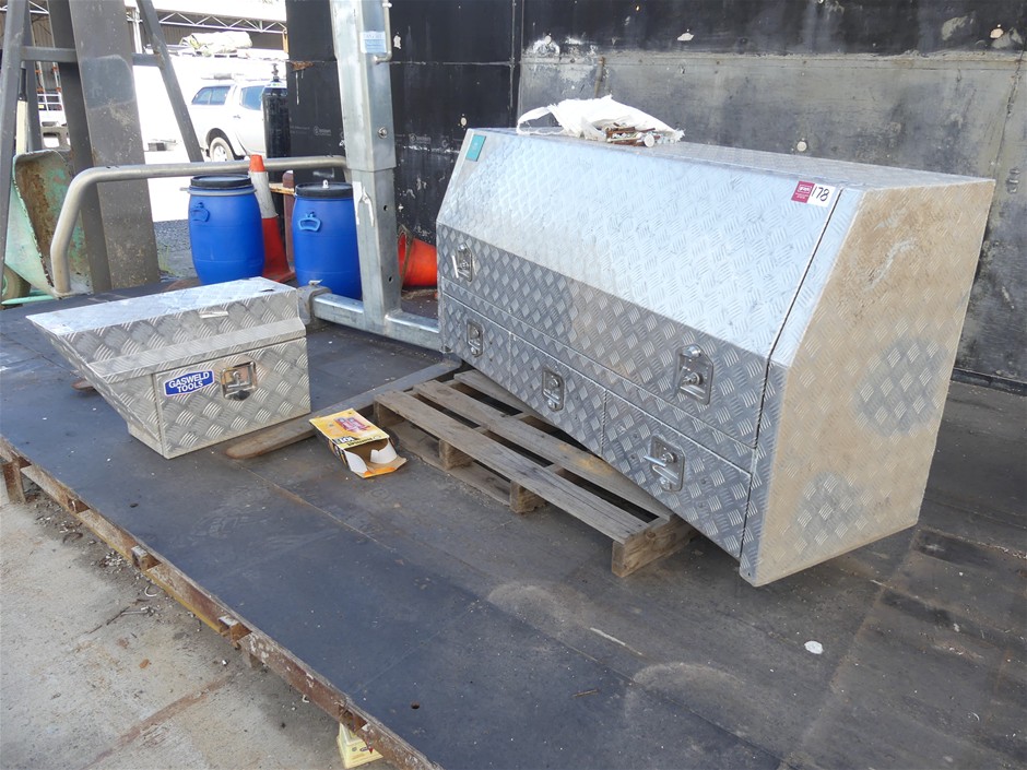 Utility Tool Boxes (2 x Assorted)