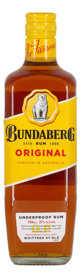 Bundaberg Original Underproof Rum (1x 700mL) QLD