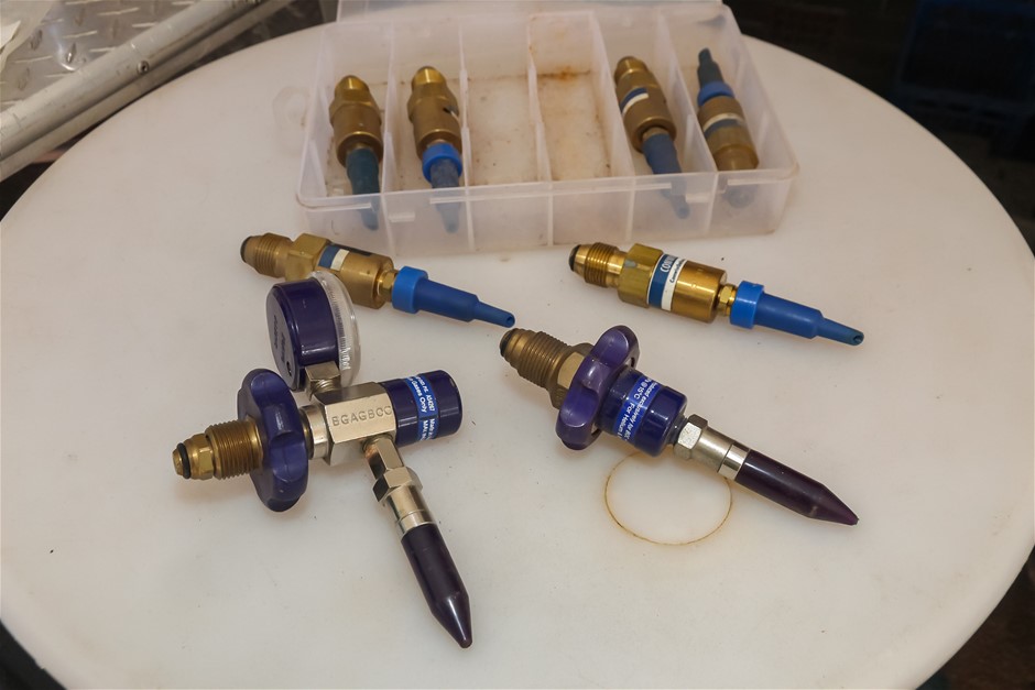 Helium Balloon Regulators with Flexible Valves