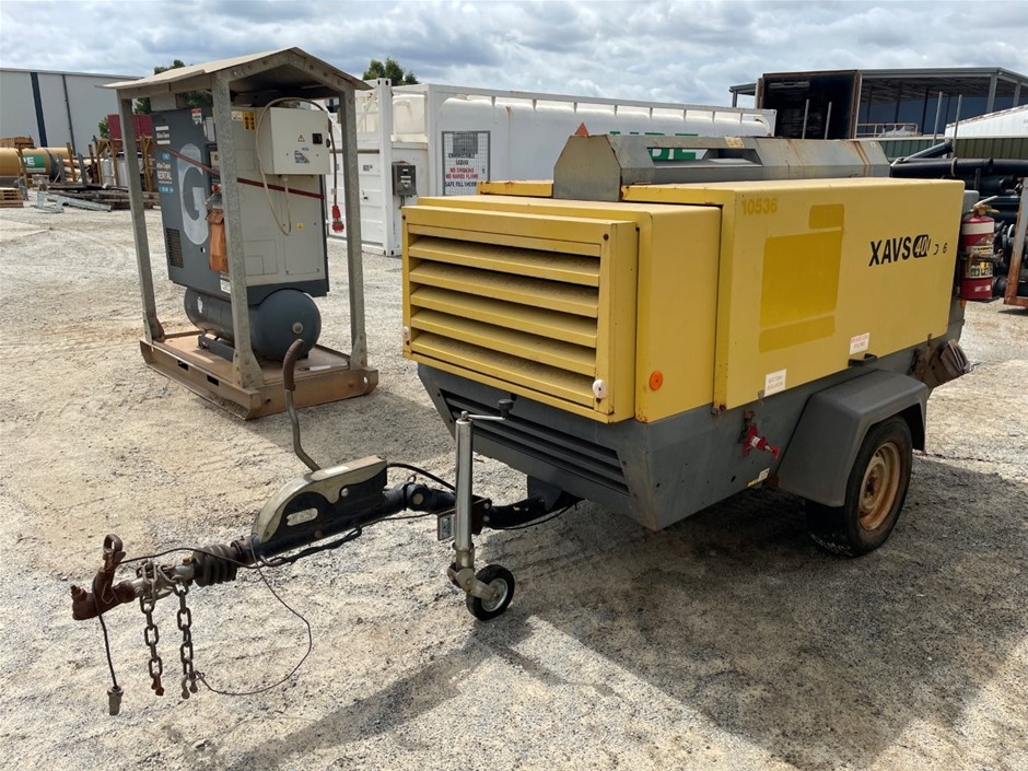 2015 Atlas Copco XAVS 400 Compressor