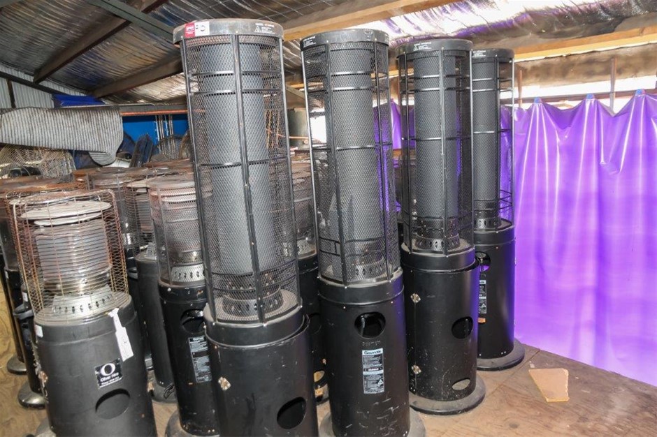 Gasmate CH205MBODS Single Direction Outdoor Gas Patio Heater x4 Heaters