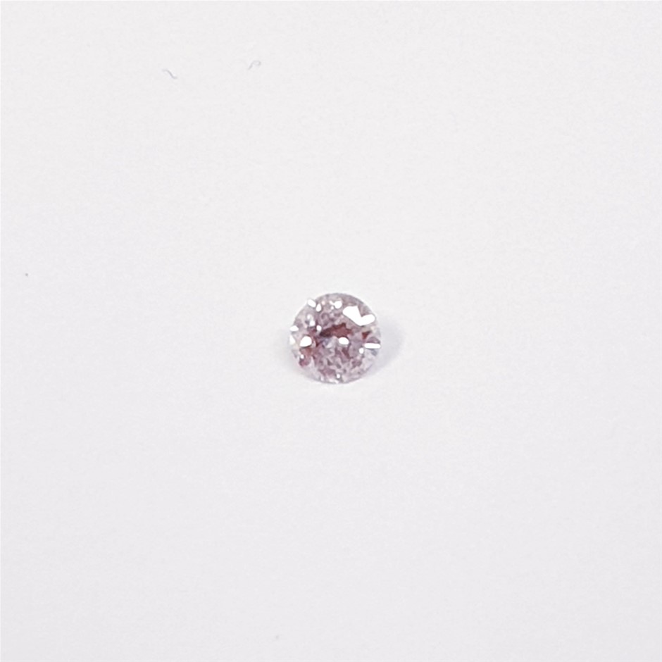 0.020 ct Pink Diamond