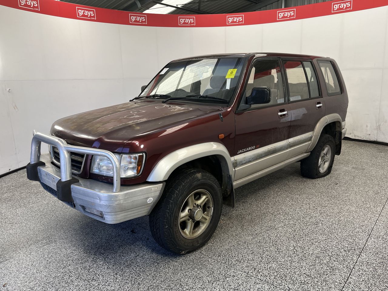 2001 Holden Jackaroo SE U8 Manual 7 Seats Wagon