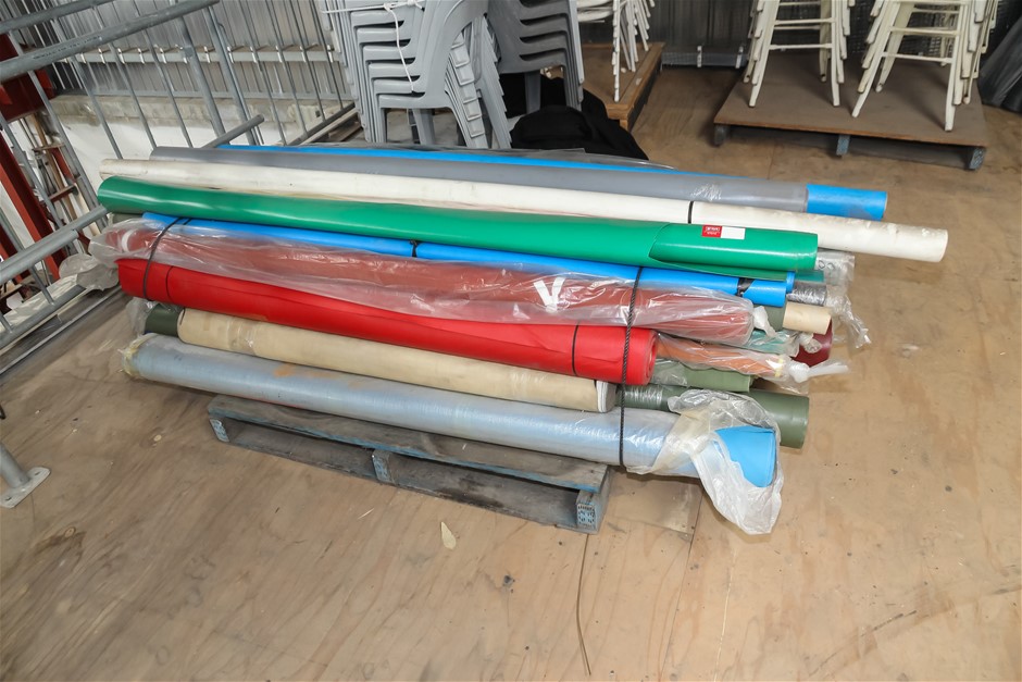 Roll of Assorted Fabric Materials
