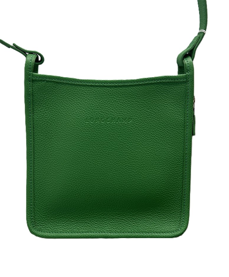 Longchamp Green Leather Crossbody Bag