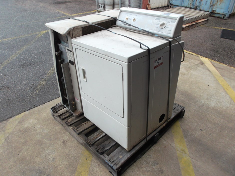 Ex Mine Site salvage dryer & daikon outdoor air conditioning unit