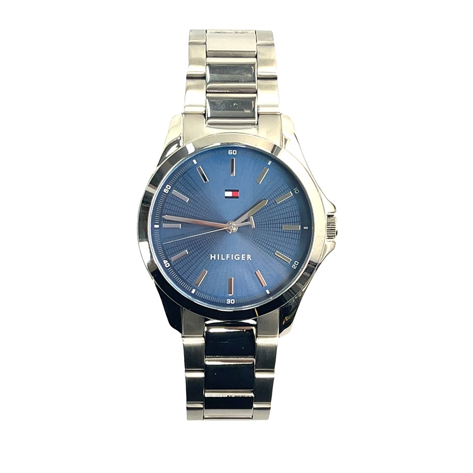 Tommy Hilfiger Stainless Steel Blue Dial Watch