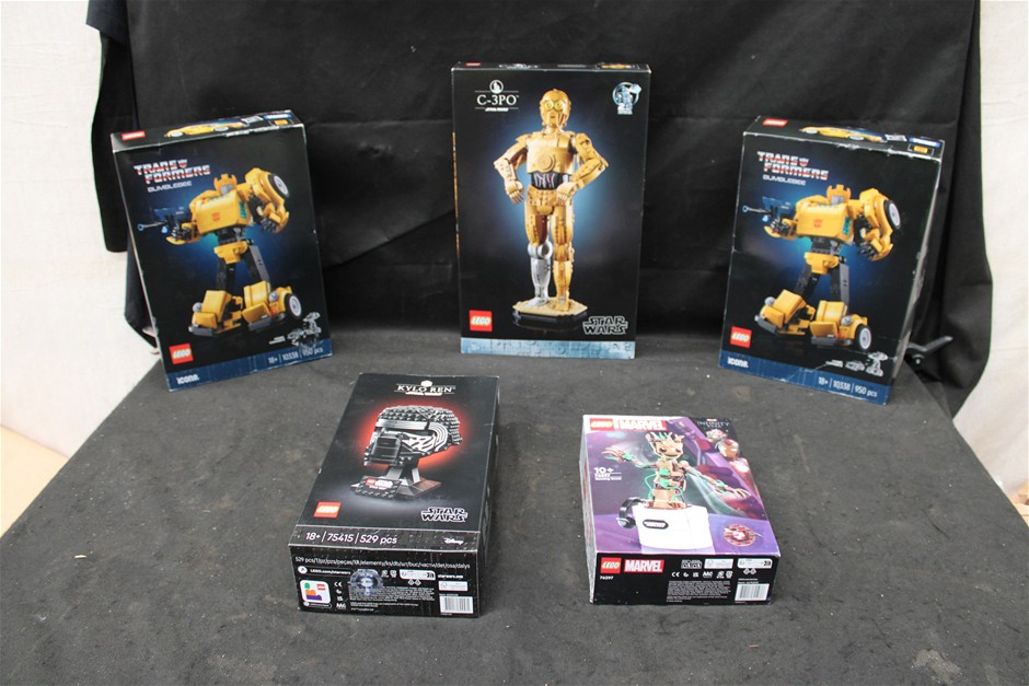 5 x Lego Boxes - Assorted