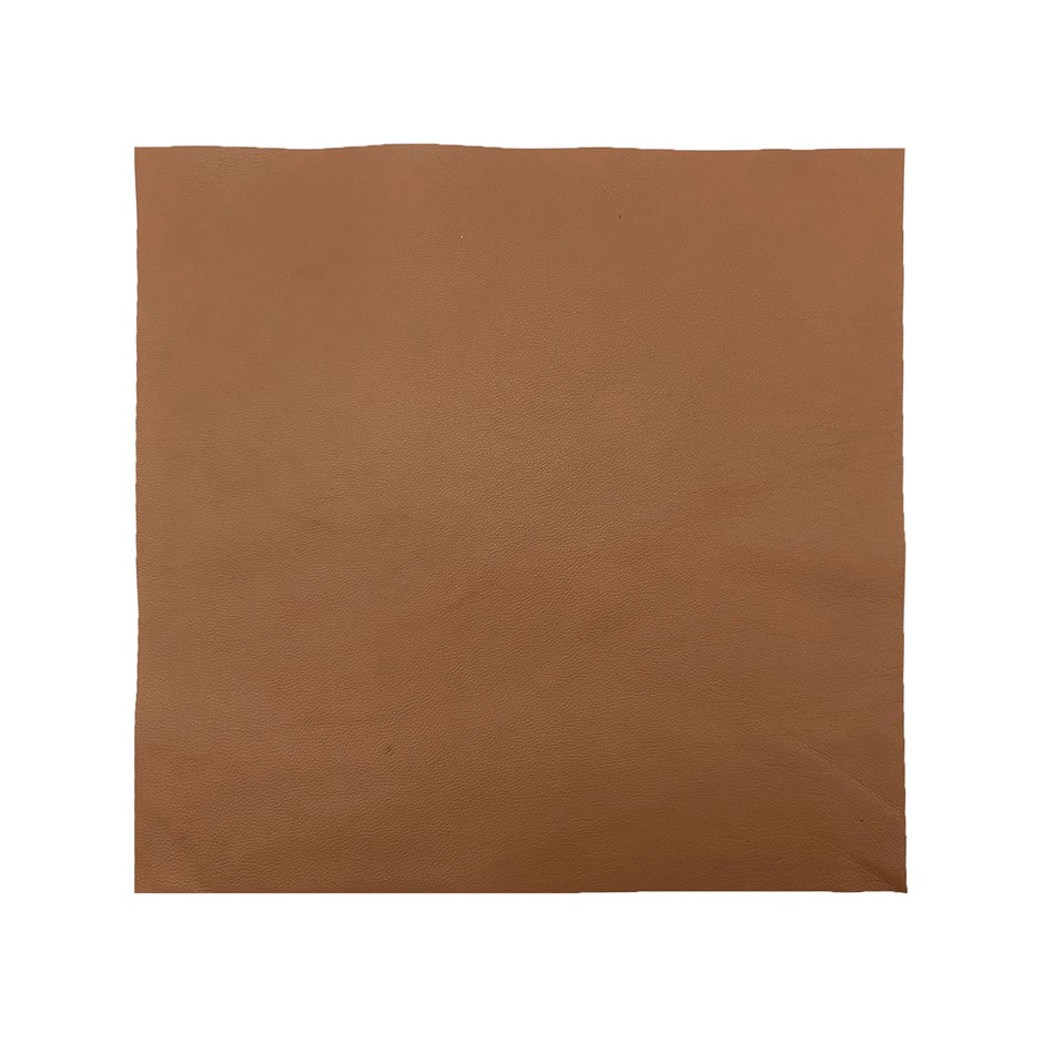 25cm x 25cm AAA Top Grade Camel Nappa Lambskin Piece, Remnant Skin, Crafts