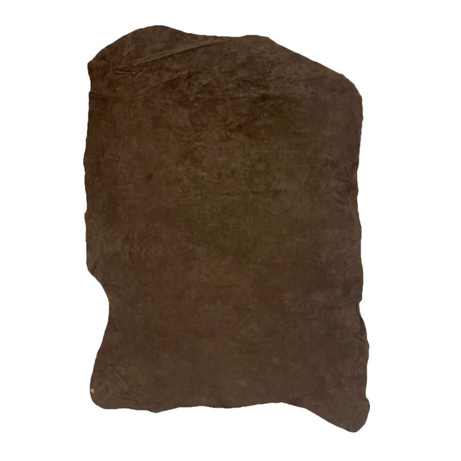 8sqft Top Grade Brown Colour Split Suede Pig Hide