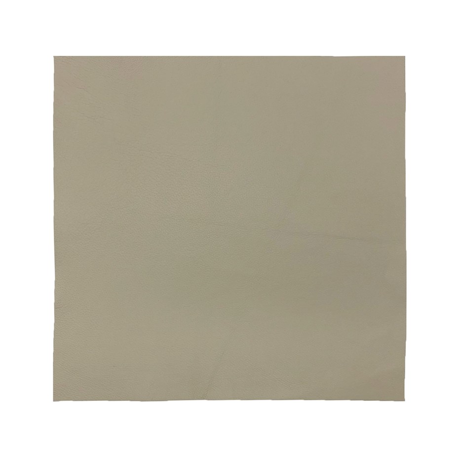 25cm x 25cm AAA Top Grade Cream Nappa Lambskin Piece, Remnant Skin, Crafts