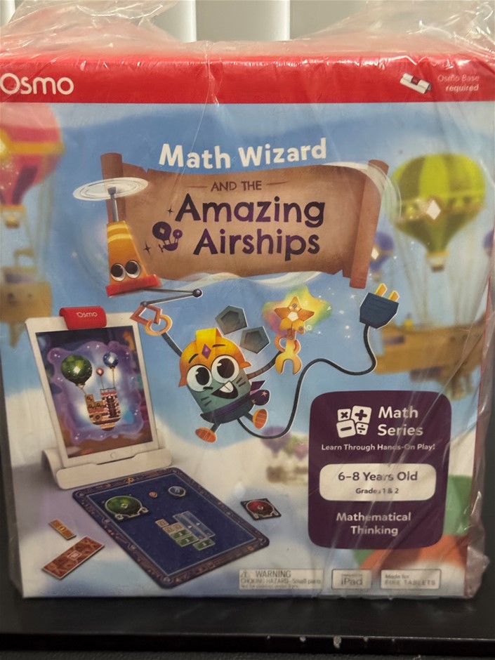 Osmo Maths Wizard and the Amazing Airships Game for Ages 6-8