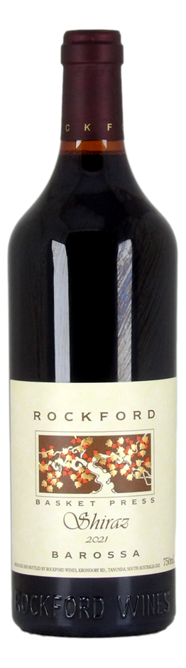 Rockford Basket Press Shiraz 2021 (1x 750mL), Barossa Valley. 5* Prov