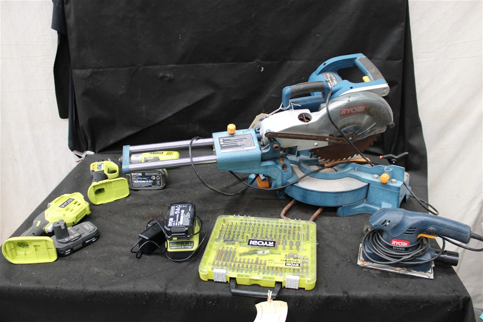 Quantity of Assorted Ryobi Tools