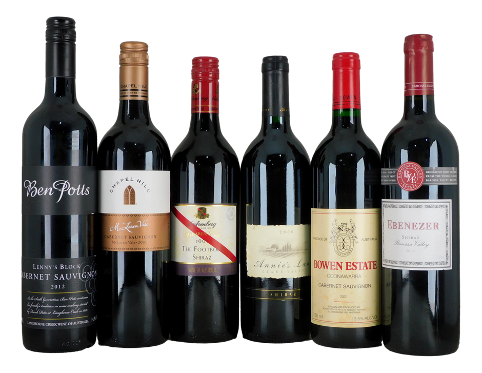 Australian Red Wine Pack (6x 750mL), SA.