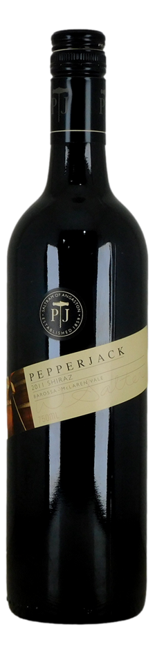 Saltram of Pepperjack Shiraz 2011 (6x 750mL), SA.
