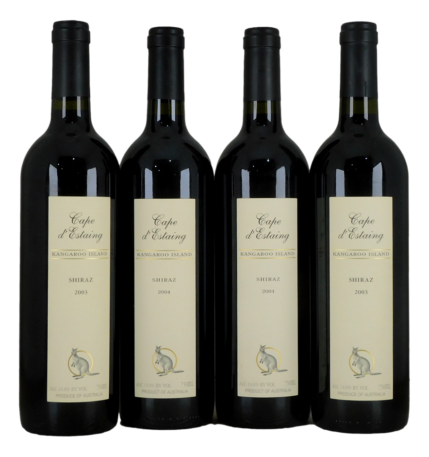 Cape d`Estaing Wines Shiraz 2003 (4x 750mL), SA