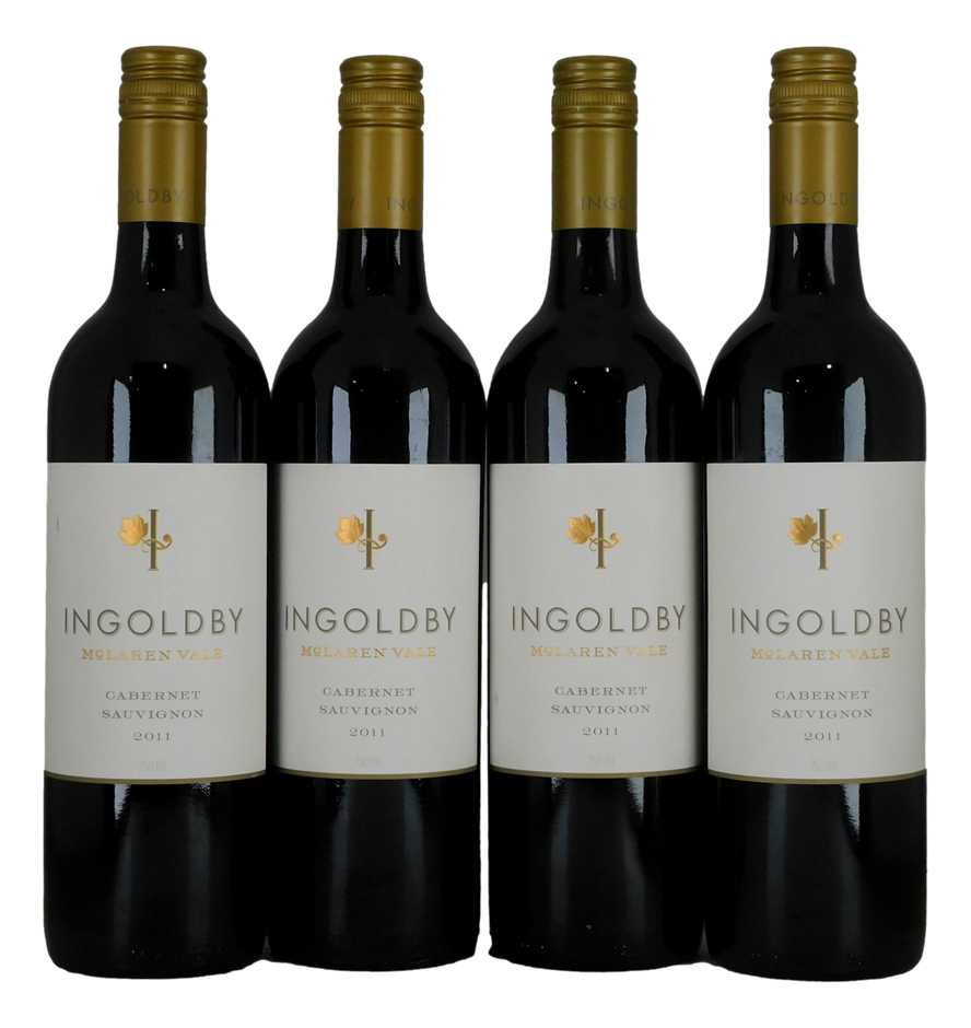 Ingoldby Wines `I` Cabernet Sauvignon 2011 (4x 750mL), McLaren Vale.