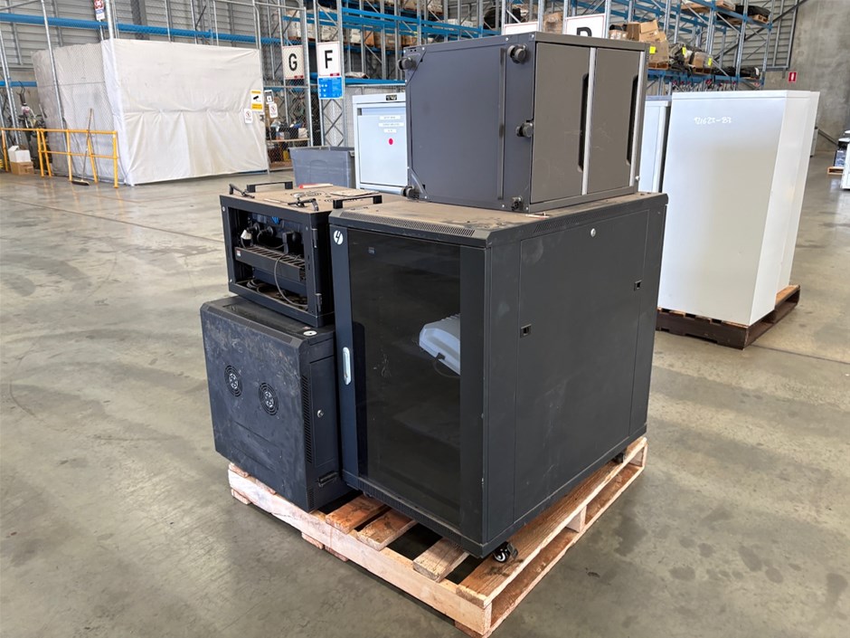Server Cabinets and Filing Cupboard on Pallet