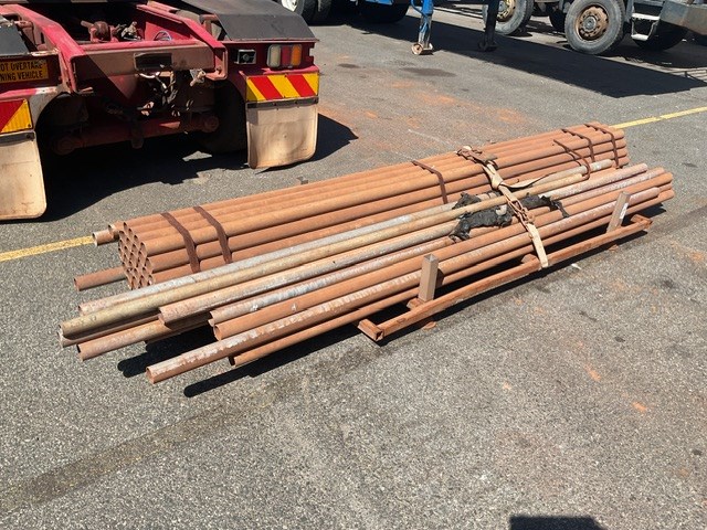 <p>Stillage of Poles</p>